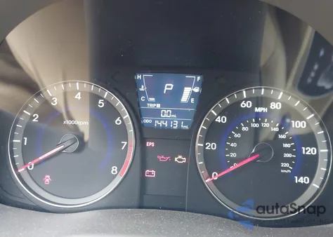 2013 Hyundai Accent Gls z USA, uszkodzony, nr VIN KMHCT4AE8DU328685